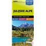 Julijske Alpe 1:40 000, turistična karta z vodnikom