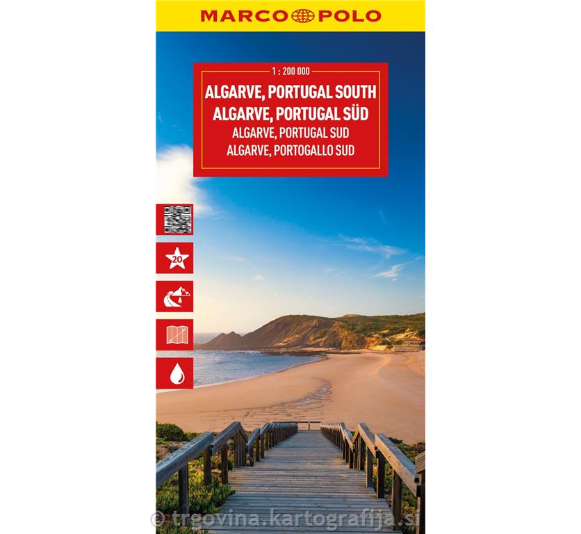 Algarve - Portugalska jug 1:200T, 2025