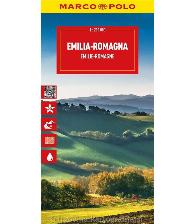 Emilia Romagna, avtokarta 1:200T, 2026