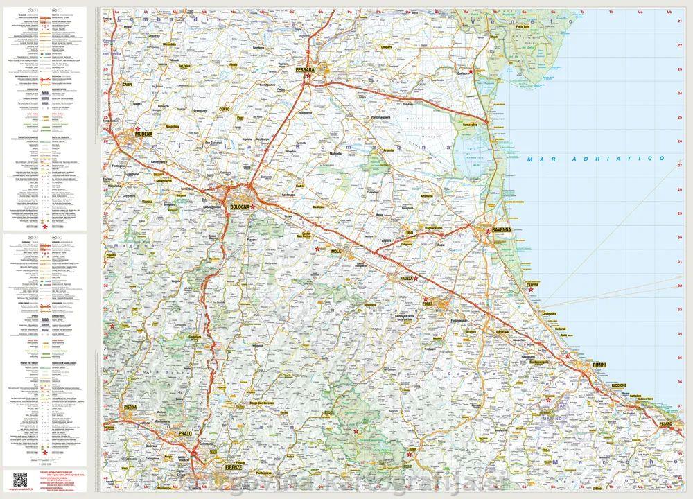 Emilia Romagna, avtokarta 1:200T, 2026