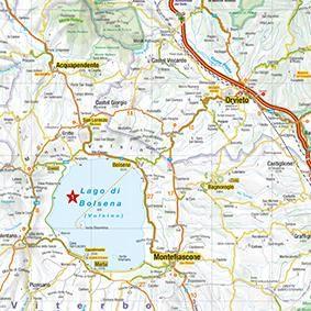 Lazio - Rim in okolica, avtokarta 1:200.000, 2026