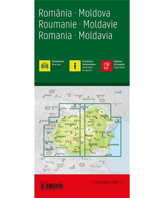 Romunija, Moldavija FB, avtoakrta 1:500T, 2025