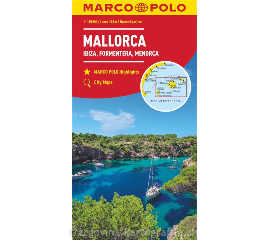 Balearski otoki: Malorka, Ibiza, Formentera, Menorka