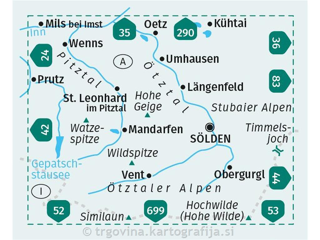 Ötztaler Alpen, št. 43, 2024