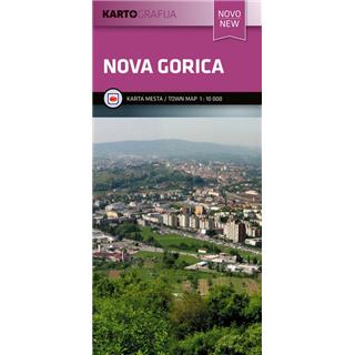 Nova Gorica - žepna mestna karta