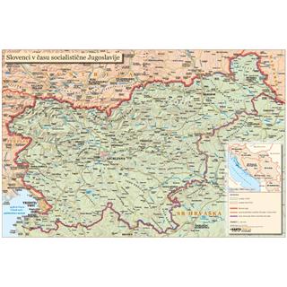 Stenska zgodovinska karta SLOVENCI V ČASU SFRJ