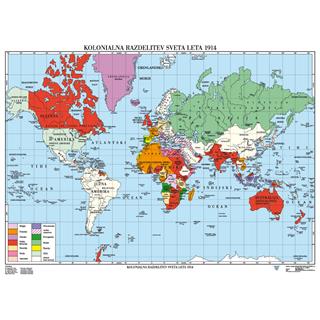Kolonialna razdelitev sveta leta 1914-CP