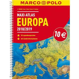 MAXI atlas EVROPA 2018/2019