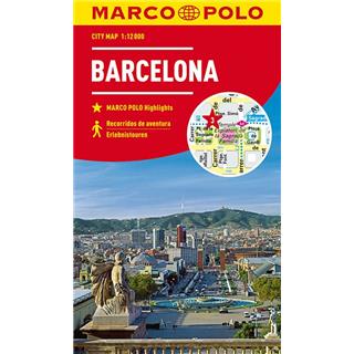 Barcelona, mestni načrt 1:12.000