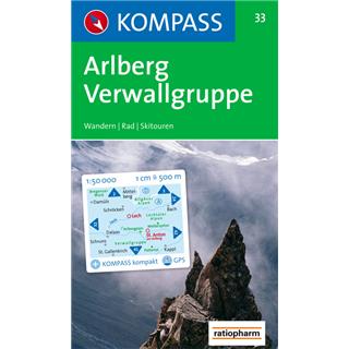 Arlberg, Verwallgruppe WK 33