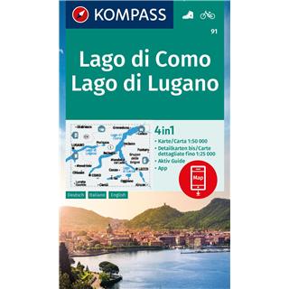 Lago di Como 1:50.000, št. 91